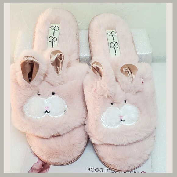 jessica simpson bunny slippers